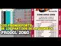 CODIGOS Pronosports de los partidos de la Quiniela de Progol 2060