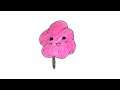How to draw cute cotton candy #draw #art