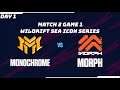 Monochrome vs Morph | Match 2 Game 1 | LOL Wildrift SEA Icon Series Indonesia Preseason | Day 1