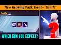 New Growing Pack Event BGMI | Upcoming Growing Pack Event Release Date | Growing Pack Event Gun Skin