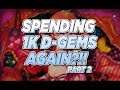 【OVERHIT】SPENDING 1K D-GEMS AGAIN!! | NEW SSR OR NOT? (MUST WATCH) PART 2