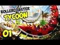 Rollercoaster Tycoon Deluxe Deutsch | der Parksimulator meiner Kindheit 😍😍😍