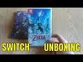 The Legend of Zelda: Skyward Sword HD Switch Unboxing + Steelbook and Keyring