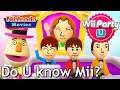 Wii Party U - Do U Know Mii?/What Do They Think You Are? (4 Players, Maurits, Rik, Myrte, Leon)