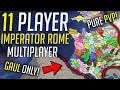 11 Player PVP Imperator ROME HUGE Wars - GAUL ONLY - Tribes Gameplay!