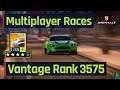 Asphalt 9 | Multiplayer Races using 4 stars Aston Martin Vantage GT12