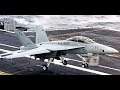 Catch the bird - Navy Super Hornets Flight operations - Northern Edge 2021
