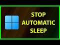 How to disable Sleep Mode in Windows 11 - Tutorial
