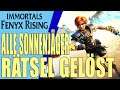Immortals Fenyx Rising DLC #2 - 100% Guide - Alle Sonnenjäger - Sun Chaser Challenges Rätsel Gelöst