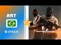 JOGANDO COUNTER-STRIKE: GLOBAL OFFENSIVE COM A GALERA - R45