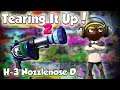 Splatoon 2 - Tearing It Up W/ H-3 Nozzlenose D (DUDE GOES INSANE IN 4K QUALITY?)