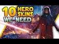 10 Hero Skins We Need In Star Wars Battlefront 2!