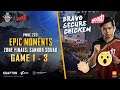 Bravo Rush Secure Chicken untuk Yoodo GANK! 🔥| PMNC Zone Finals: Sanhok Squad Epic Play