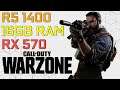 Call of Duty: WARZONE S5 | RX 570 4GB + Ryzen 5 1400 + 16GB RAM [720p, 1080p - Low, Custom Settings]