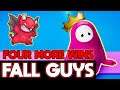 Fall Guys Game - 4 Gameplay Wins Commentary