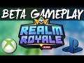 FIRST EVER REALM ROYALE CONSOLE BETA GAMEPLAY! - BATTLE PASS, STORE & CONSOLE BINDING?
