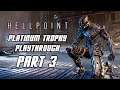 HELLPOINT - Platinum Trophy Playthrough Part 3 - Gun/Magic/Dex Build (PS4 PRO)