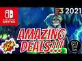 HUGE Nintendo Switch Eshop Sale! More Than 60 Games + Giveaway! INSANE E3 Eshop Deals!