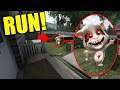 If You See Creepy BABY TALKING TOM Outside Your House, RUN AWAY FAST!!