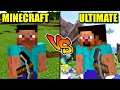 Origin of Steve Moves & Animations (Minecraft VS Super Smash Bros. Ultimate)