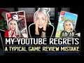 My REGRETS! - Retrospective on my game reviews, and correcting my mistakes!