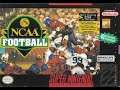 NCAA Football (Super Nintendo) - Nebraska Cornhuskers vs Miami Hurricanes