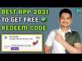 Best Earning App For Play Store | Google Play Store Redeem Code Earning App | 2021 Redeem Code