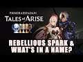 Tales of Arise: Rebellious Spark and What's In a Name? Trophy