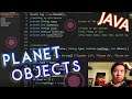 Coding ASMR Lo-Fi | Making Planet objects in Java + keyboard sounds