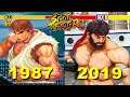 Evolution Of Street Fighter All  Series Games  (1987 - 2019)