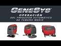 GeneSys™ - Operación del fregador automático de tamaño medio