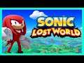 Knuckles plays Sonic Lost World!
