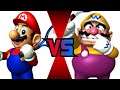 Mario Tennis 64 - Mario vs Wario