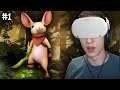 הפכתי לעכבר במציאות מדומה?! (Moss VR)