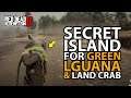 Secret Island for Green Iguana & Land Crab (Field Guide Completion) in Red Dead Online