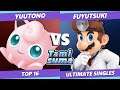 TAMISUMA 182 SSBU - Yuutono (Jigglypuff) Vs. Fuyutsuki (Pokemon Trainer, Dr. Mario) Ultimate Top 16