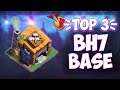 TOP 3 NEW BH7 BASE WITH COPY LINK | Best COC Anti 1 Star Builder Hall 7 Base Link | Clash of Clans
