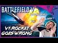 V1 ROCKET GOES HILARIOUS WRONG | Battlefield 5 | BFV Funny & Epic Moments | Only In Battlefield