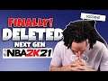 Why I Deleted NBA 2K21 | NEXT GEN | FINAL THOUGHTS