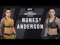 Amanda Nunes vs Megan Anderson UFC 4