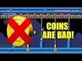 Coins Are Bad! Do NOT Collect The Coins! (Super Mario Maker 2)
