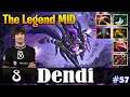 Dendi - Templar Assassin | The Legend MID | Dota 2 Pro MMR Gameplay #57