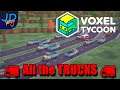 Ep3 Voxel Tycoon 🚃 All the Trucks 🚚 Lets Play, Tutorial, Walkthrough