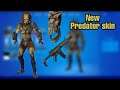 Fortnite |New Predator skin leaked! (Backbling,  1st ever Legendary pickaxe & Emote)