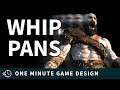 How God of War uses WHIP PANS... - One Minute Game Design