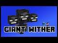 How to Summon a Giant Wither using a Command! Minecraft Tutorial