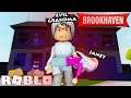 Janet Gets Adopted by Evil Grandma in Brookhaven! | Roblox