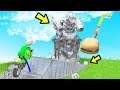 ANIMATRONICS PARKOUR DO MECHAGODZILLA COM BALDI´S BASIC? | GTA V Five Nights at Freddy's