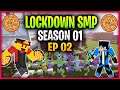 ΤΑ ΜΕΓΑΛΑ ΕΓΚΑΙΝΙΑ 🍕 |MINECRAFT GREEK LOCKDOWN SMP EP2|AGGELOSXR