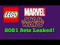 New Lego Marvel And Star Wars 2021 Sets Leaked!